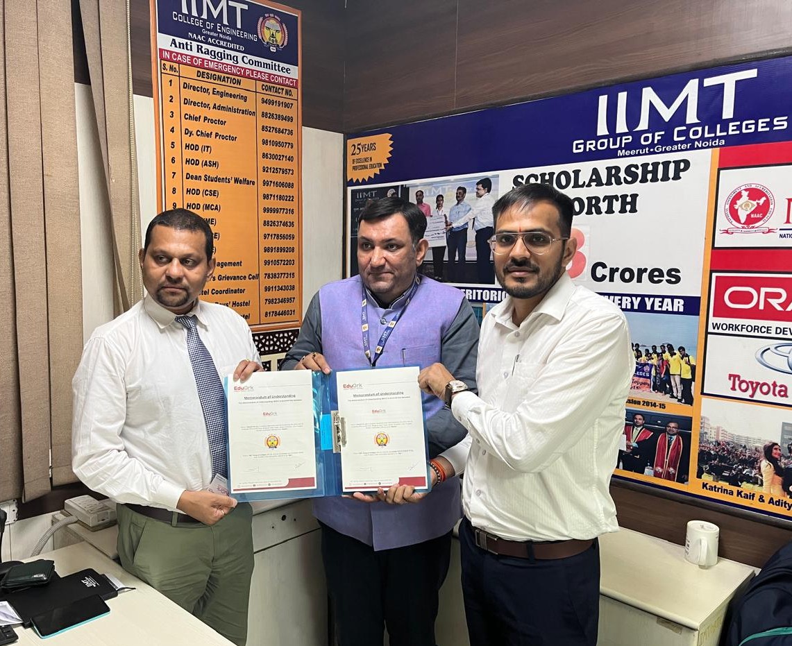 EduOrk partnership agreement signing with an institution